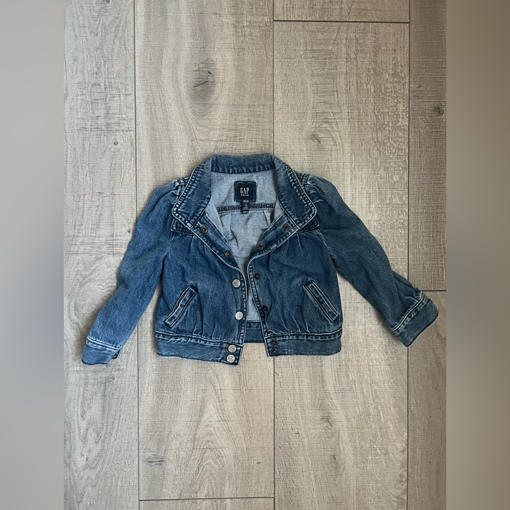 GAP Kids Blue Denim Jacket 3 Years
